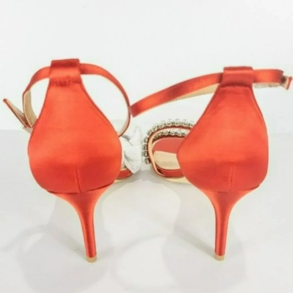Jewel by Badgley Mischka Melania Crystal Embellished Ankle Strap Sandal - Picture 6 of 7